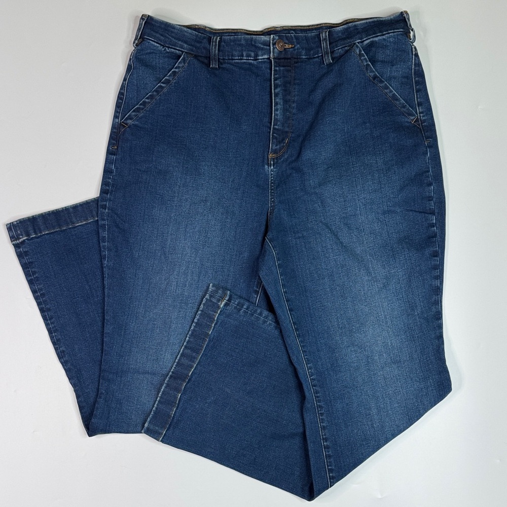 Duluth Trading Co 84823 Asset Management High Rise Trouser Jeans Size 16x31